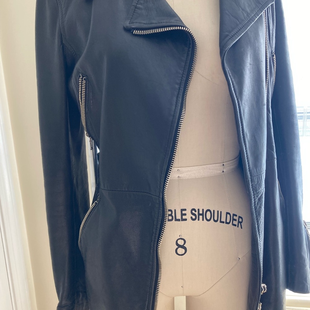 Dolce gabbana leather jacket